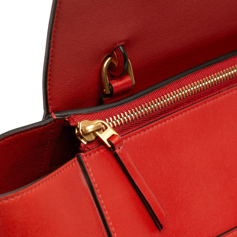 Pre-Loved Celine Mini Leather Belt Bag Satchel - Picture 7 of 11